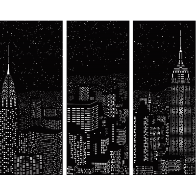 Комплект штор "Нью-Йорк"
